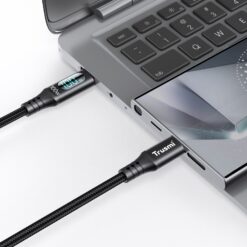 Cáp sạc nhanh 2 đầu Type C 100W dài 2m Trusmi CA38 5 Cap Sac Nhanh 2 Dau Type C 100W Dai 2M Trusmi Ca38 3