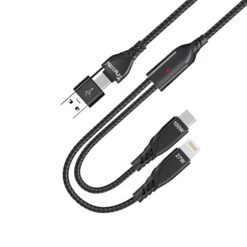 Cap Sac Nhanh 2 In 1 Sac Iphone Va Type C 100W Trusmi Ca39 4