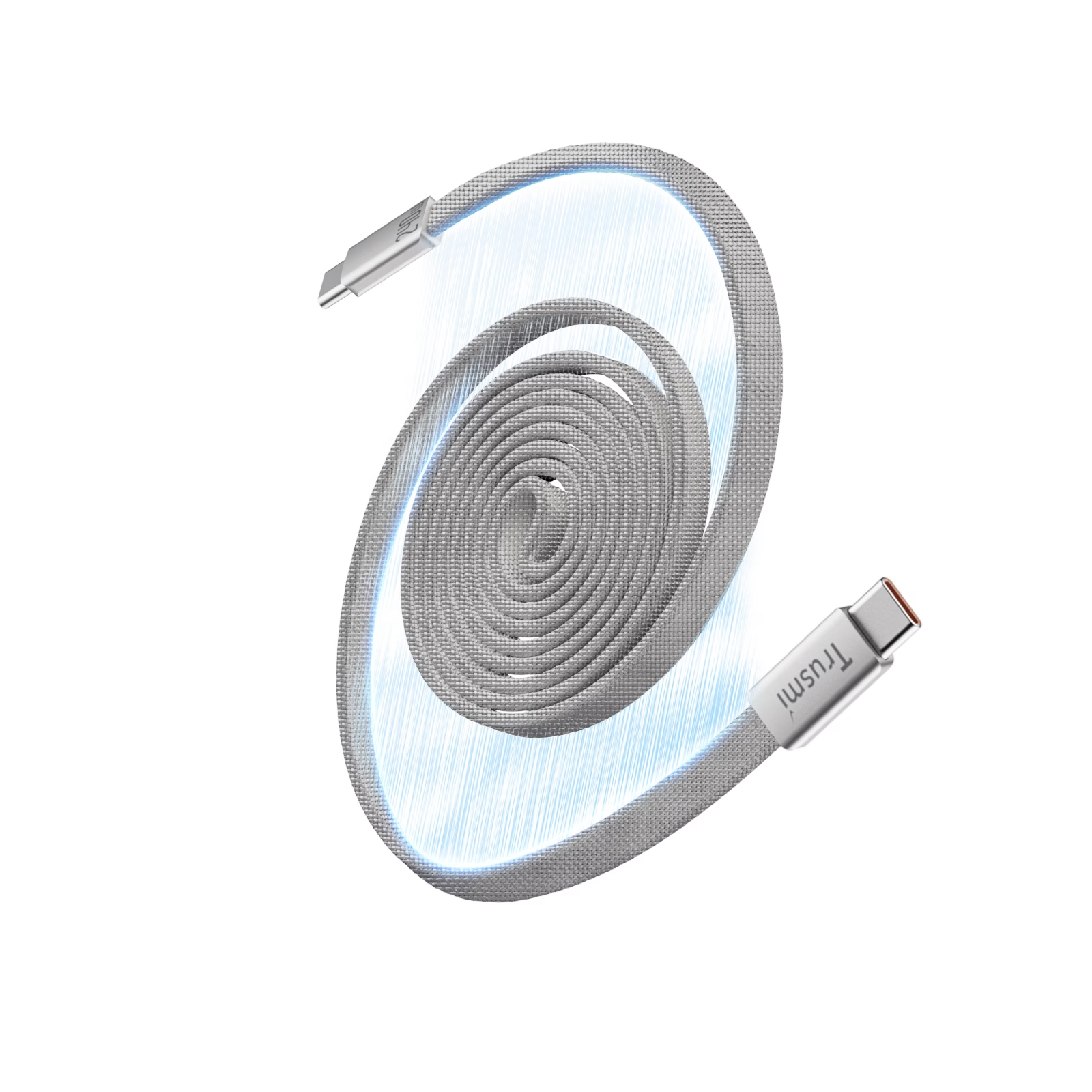 Cáp Sạc Nhanh C to c dẹt 240W Trusmi CA58 2 1