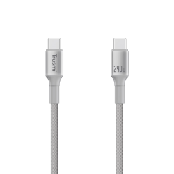 Cáp Sạc Nhanh C To C Dây Tròn 240W Trusmi CA58 15 5