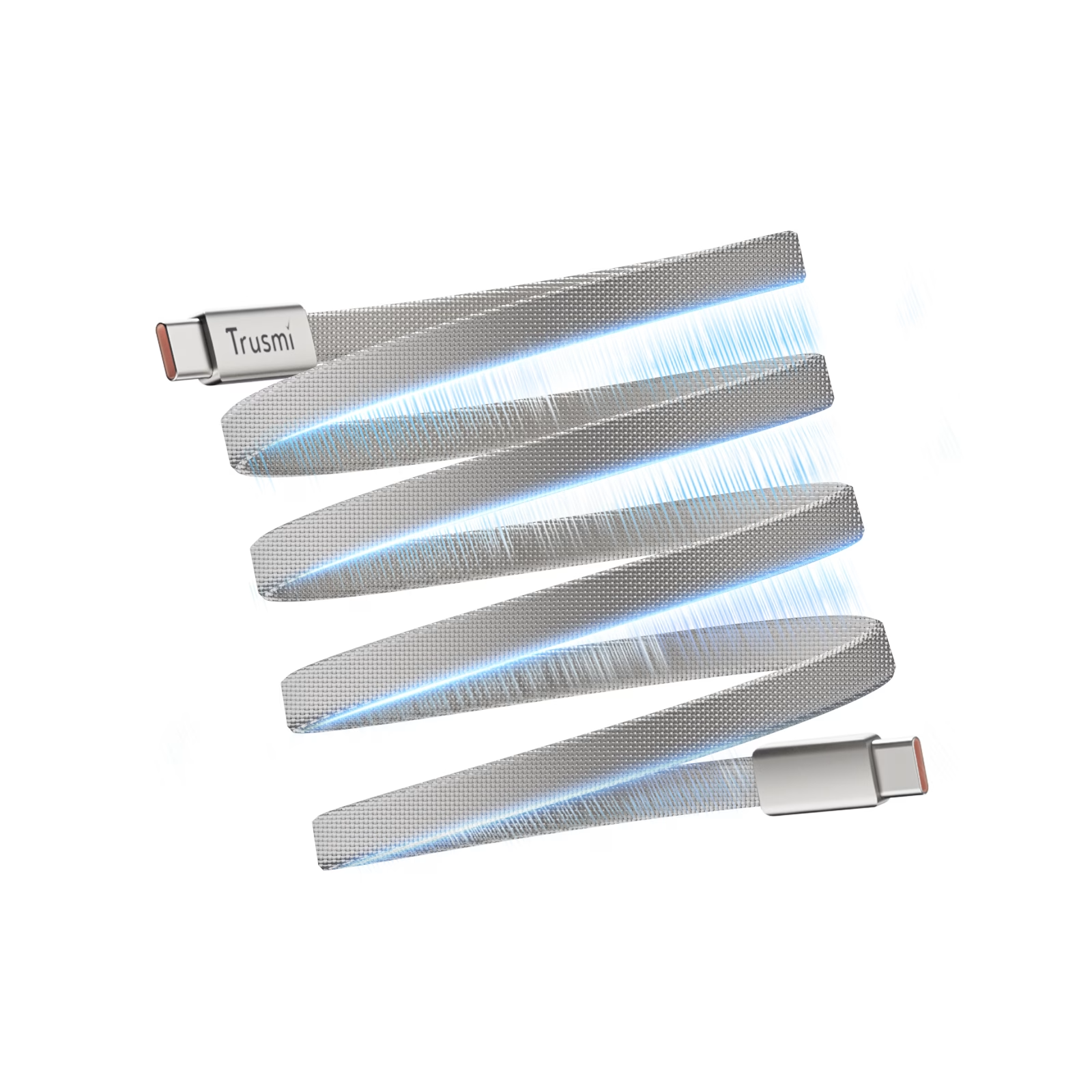 Cáp Sạc Nhanh C to c dẹt 240W Trusmi CA58 3 6